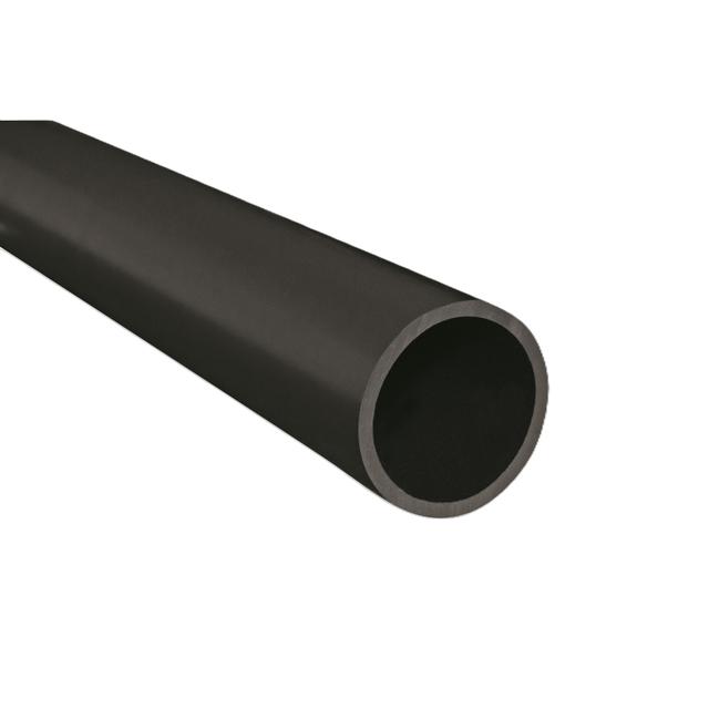 Rura osłonowa gładka przepustowa łączona za pomocą złączek ROS-Zł (RHDPE) 110/3,7 - czarna -6 m