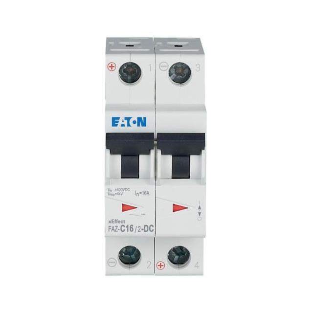 FAZ-C16/2-DC Wyłącznik nadprądowy 10kA DC C16A 2P 279140 EATON