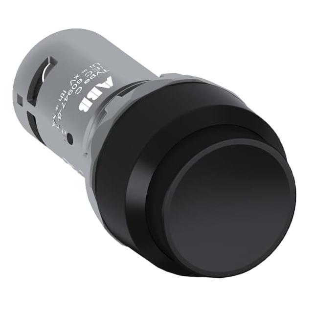 Przycisk wypukły monostabilny 2NC czarny CP3-10B-02