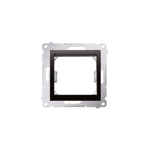 Simon 54 Adapter (przejściówka) na osprzęt standardu 45 × 45 mm antracyt *Do gniazd teleinformatycznych Simon Connect DA45.01/48 KONTAKT