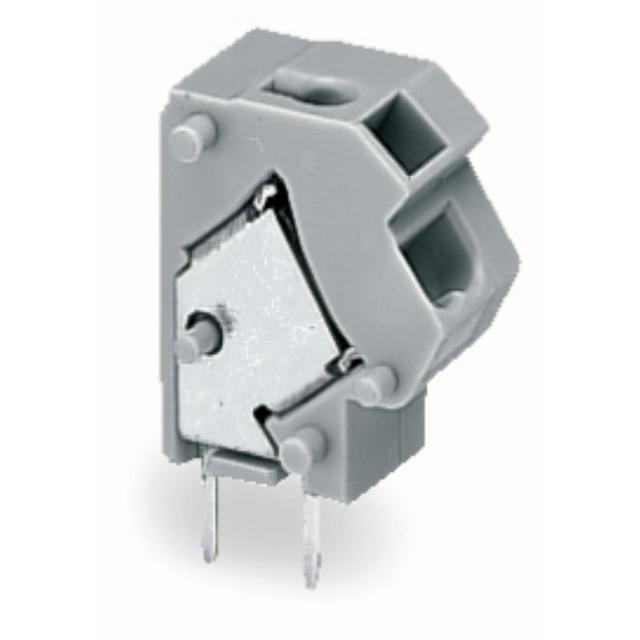 złączka do płytek drukowanych jasnoszara raster 7,5/7,62 mm