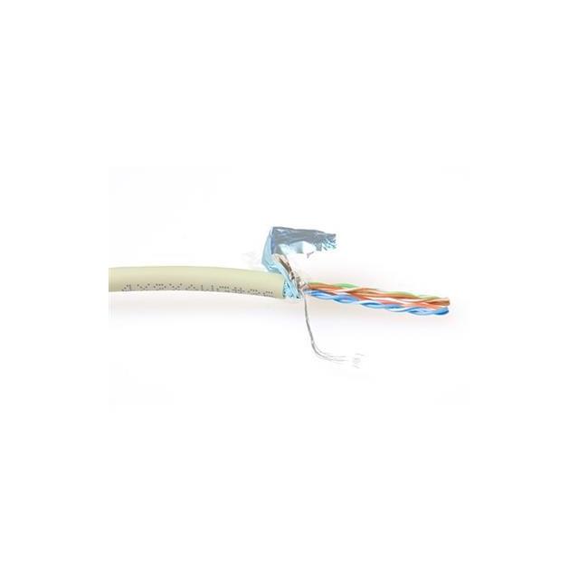 Kabel linka ACT F/UTP kat. 5e kość słoniowa LSZH FP100H