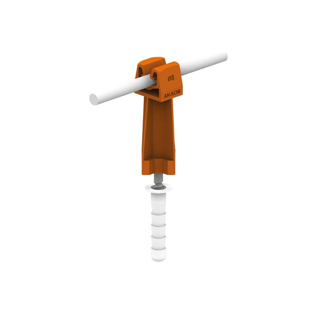 Uchwyt na drut Z-Zacisk, fi 10, L=100mm