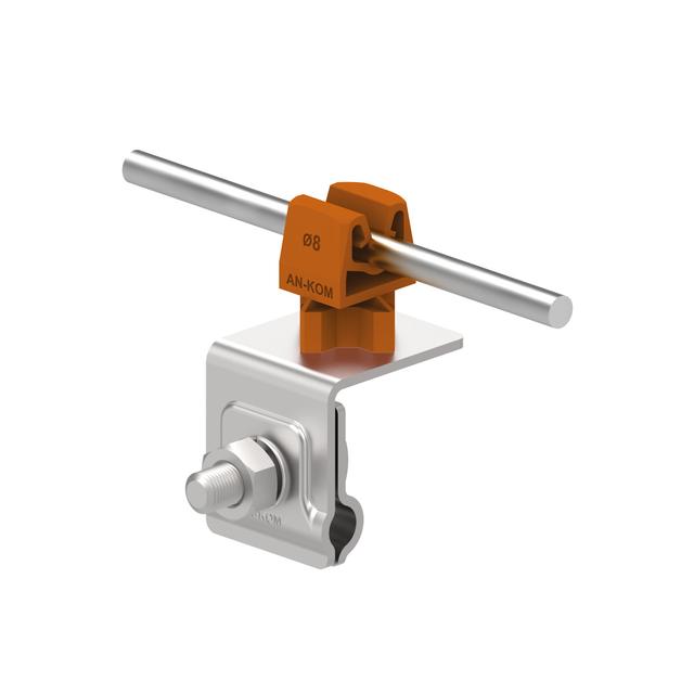 AN-06HN/OH/ Uchw.na felc uniwersal.Z-zatrz.H=3,5cm/OH/ brązowy