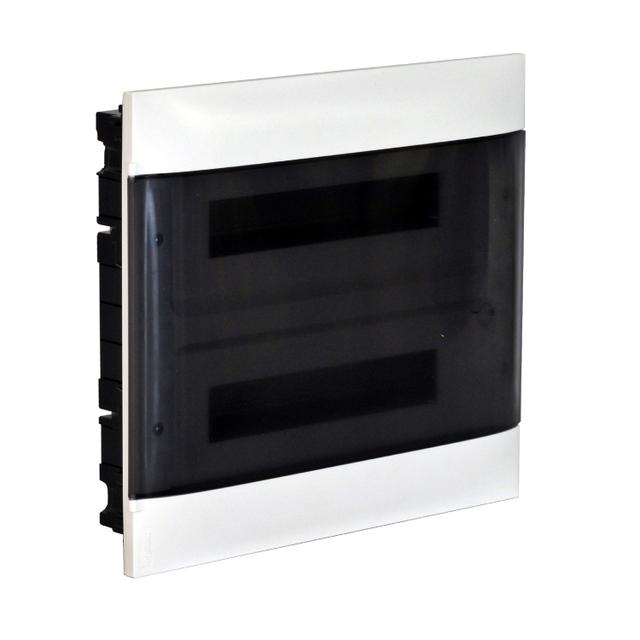 Rozdzielnica Modułowa Podtynkowa Practibox S 2x12 Drzwi Przezroczyste 135372 LEGRAND