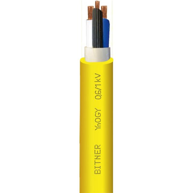 YnOGY 0,6/1kV 3x25+16 Przewód górniczy o izolacji i powłoce PVC
