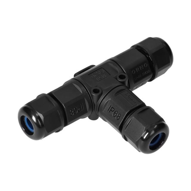 Konektor kablowy trójnik T z szybkozłączką IP68, 3x4mm2, 400V/16A OR-AE-13622 ORNO