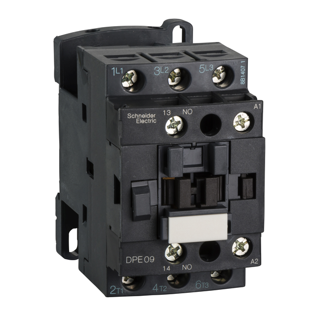 Easy TeSys DPE stycznik mocy, 9A, 3P, 230V 50/60 Hz cewka, styk pomocniczy 1zw