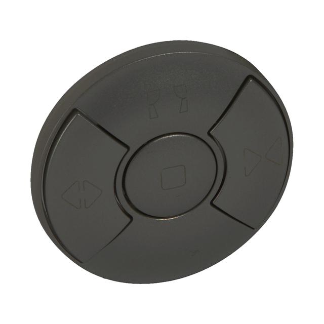 CELIANE - Klawisz poziomy łącznika/przycisku hotelowego sterowania rolet grafitowy, Legrand