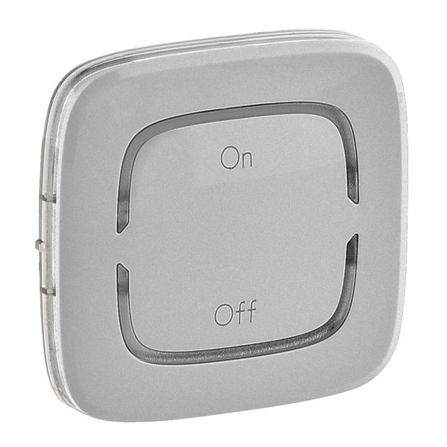 MY HOME VALENA ALLURE - KLAWISZ ON/OFF ALUMINIUM, Legrand