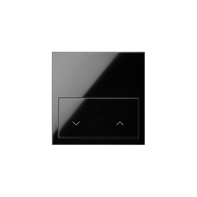 Simon 100 Panel 1-krotny: 1 klawisz roletowy czarny