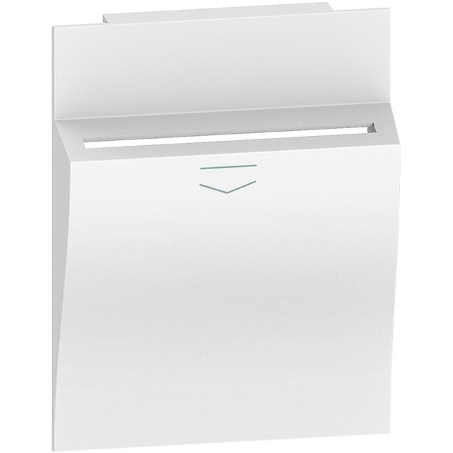 LIVING NOW - PLAKIETKA ŁĄCZNIKA HOTELOWEGO - 2 MODUŁY - BIEL, Bticino