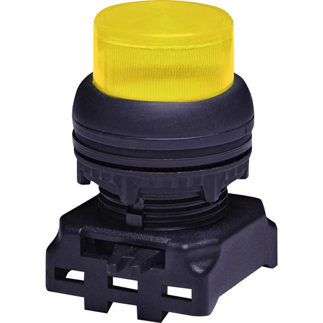 EGPI-Y - Napęd z guzikiem wystającym podświetlanym - Żółty