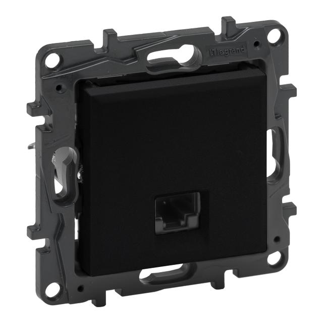 Niloe Step - Gniazdo Rj45 Kat. 5E Ftp- Kolor Czarny 863557 LEGRAND