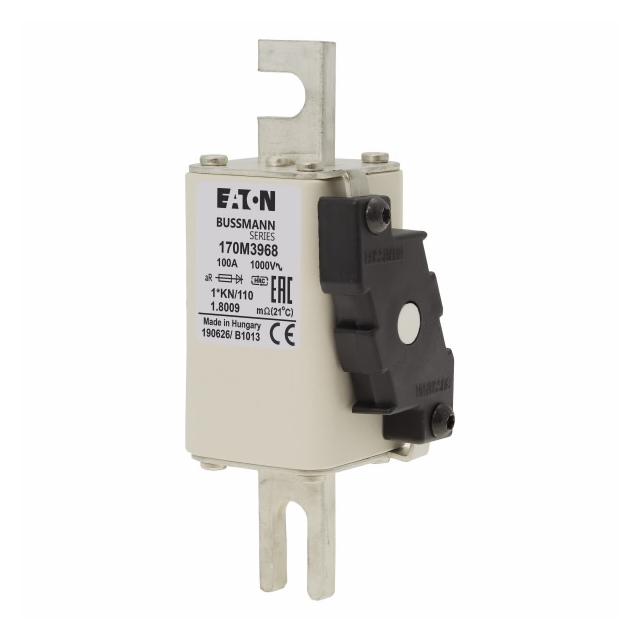 100A 1000V 1*KN/110 aR INDICATOR FUSE Wkładka szybka 100A AC 1000V compact DIN 1 43x61x138 170M3968