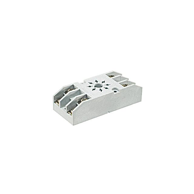 Gniazdo wtykowe do przekaźnika R15 2P szare GZ8 592012 RELPOL