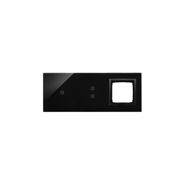 Simon 54 TOUCH WMDZ-01107S-075 Panel dotykowy S54 Touch, 3 moduły, 1 pole dotykowe + 2 pola dotykowe DSTR3130/75 KONTAKT