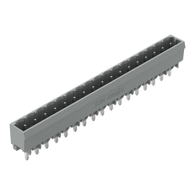MCS-MIDI Classic wtyk 17-bieg. szary raster 5 mm /50szt./ WAGO