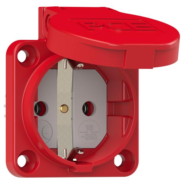 SCHUKO CZERWONE 16A 3P 230V 105-0R PCE