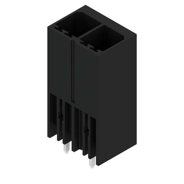 SV 7.62HP/02/180G 3.5SN BK BX Złącze wtykowe płytek drukowanych /120szt./ WEIDMULLER