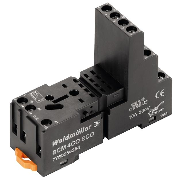 SCM 4CO ECO Gniazdo przekaźnikowe /10szt./ WEIDMULLER