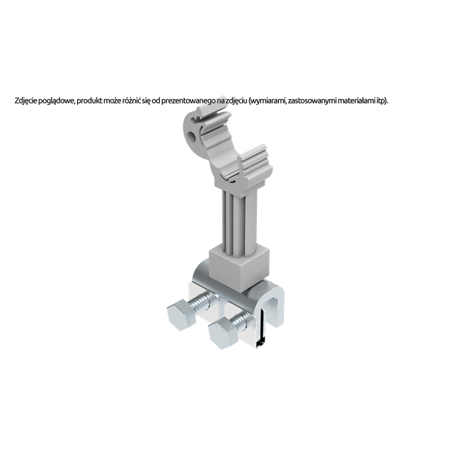 NI UCHWYT DO DRUTU NA FELC z plastikiem