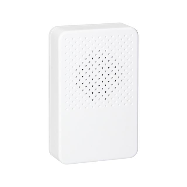 Dzwonek elektroniczny jednotonowy LARK MAXI AC, 230V, śnieżno biały OR-DP-MR-161/PW ORNO