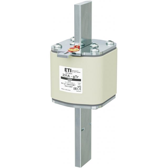 Wkładka topikowa NH pomiarowa gTr NH1 gTr 231A 400V 160kVA MET 004113867 ETI