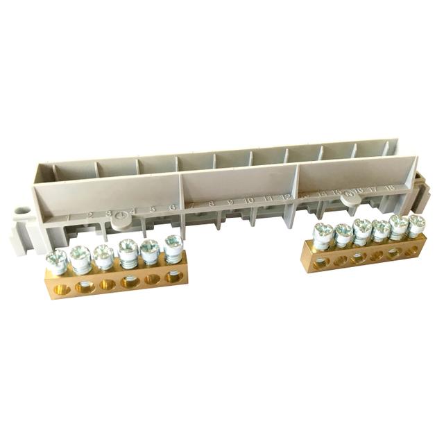 Listwy Przyłączeniowe N + PE Dla Rozdzielnic Practibox S 8-Modułowych 134811 LEGRAND