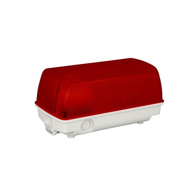 OPRAWA SEZAR E-27 CZERWONA  IP44