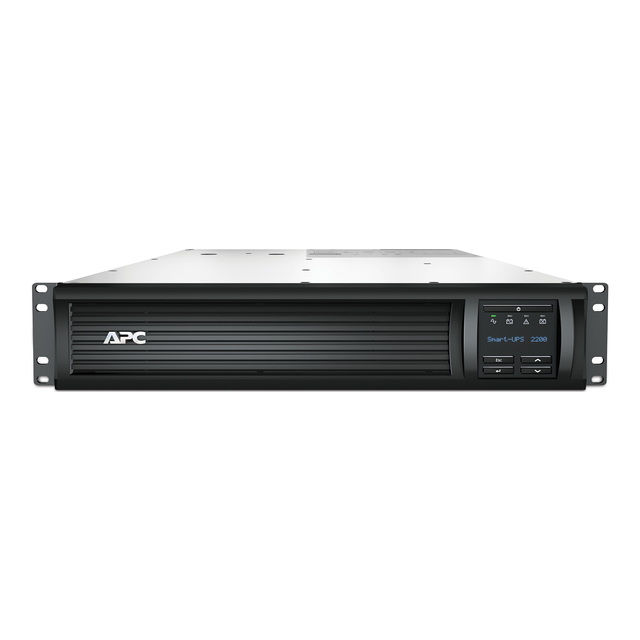 APC Smart-UPS SMT, 2200VA/1980W, montaż w szafie rack, 2U, 230V, 8x gniazd IEC C13+2x gniazda IEC C1