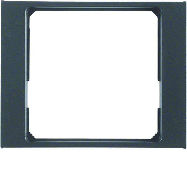 BERKER K.1 Pierścień adaptacyjny do płytki czołowej 50x50mm antracyt mat lakierowana 11087106 HAGER