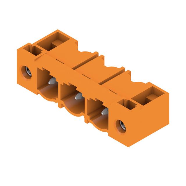 SL 7.62HP/03/90F 3.2 SN OR BX Wtyki PCB (złącza płyty), 7.62 mm, Liczba biegunów: 3, kąt odejścia: 90° /54szt./ 1026820000 WEIDMÜLLER