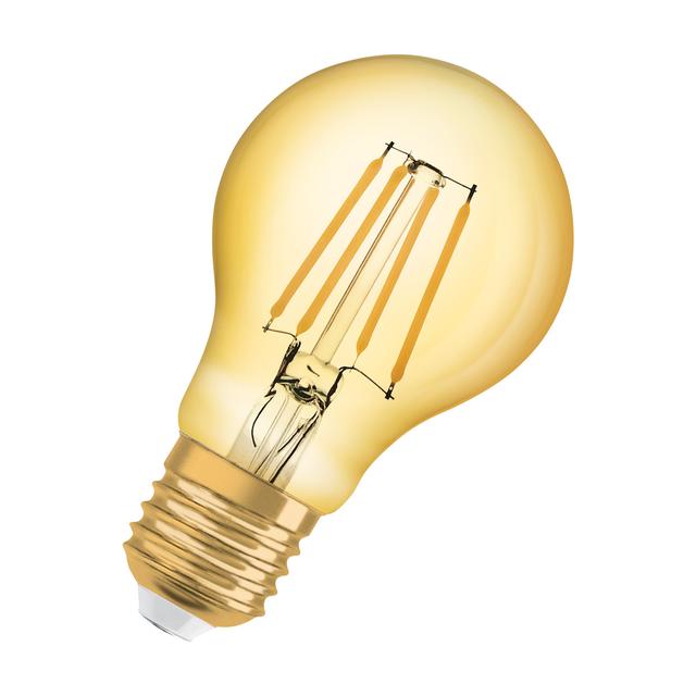 Lampa LED Vintage 1906 CL A Filament szkło przezroczyste GOLD 35 non-dim 4W 824 E27