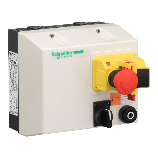 Rozrusznik w obudowie z wyłącznikiem układ nawrotny TeSys LG 6A cewka 380VAC