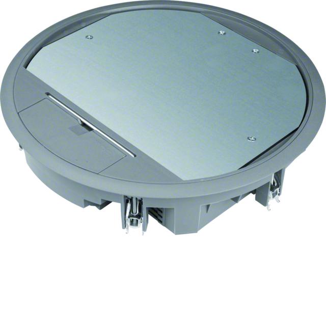 tehalit.VE-EE Pokrywa uchylna VR10 fi275 wykładzina 5mm stal szary PA VR10057011 HAGER