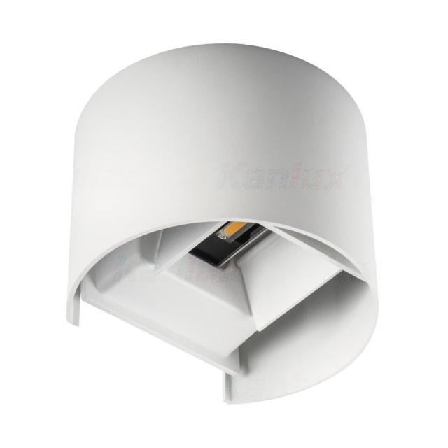 REKA LED EL 7W-O-W Oprawa elewacyjna REKA LED EL 7W-O-W max 510lm barwa biała IP54 kolor biały Gwara