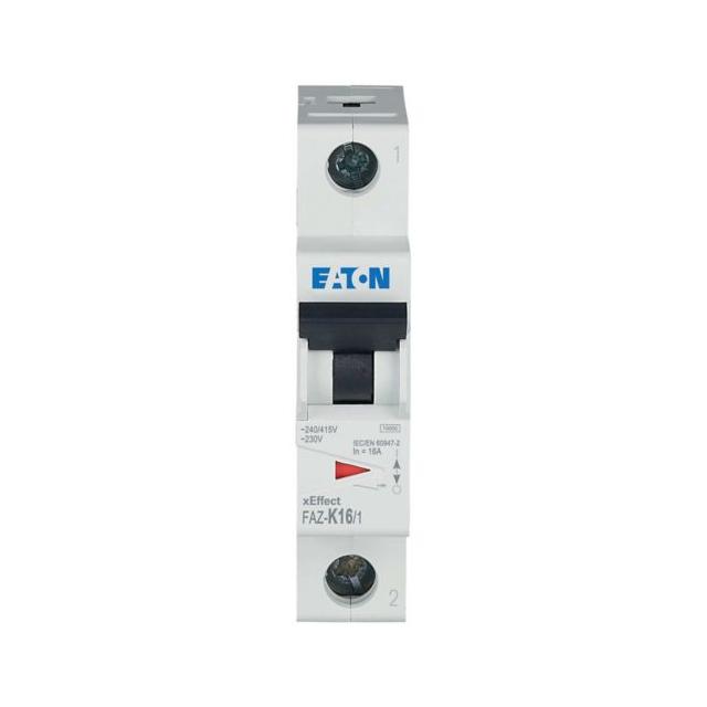 FAZ-K16/1 Wyłącznik nadprądowy 10kA K16A 1P 278599 EATON