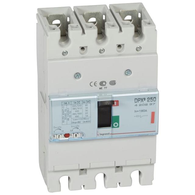 Wyłącznik DPX3 250 3P 160A 36kA 420237 LEGRAND