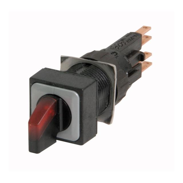 Q18LWK3R2-RT PRZEŁĄCZNIK PODŚWIETLANY 3 POŁOŻENIA,CZERWONY