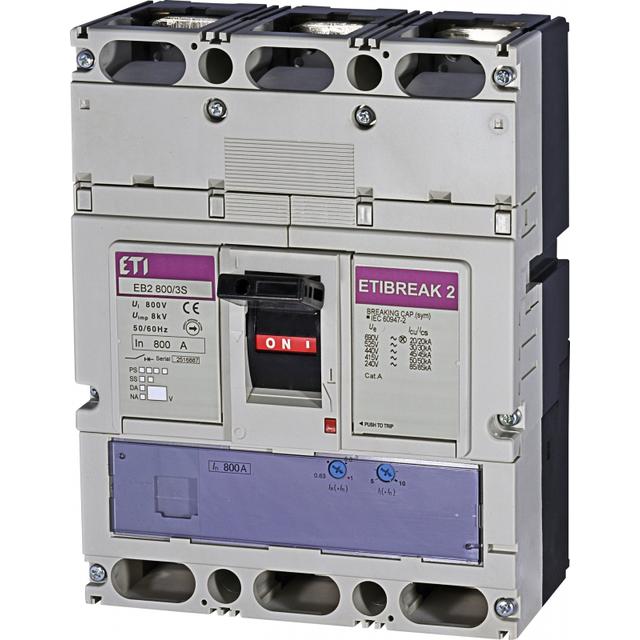 EB2 800/3S 800A 3p - Wyłącznik mocy 3P,  50kA