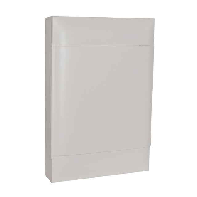 Rozdzielnica Modułowa Natynkowa Practibox S 3x18 Drzwi Białe 137428 LEGRAND