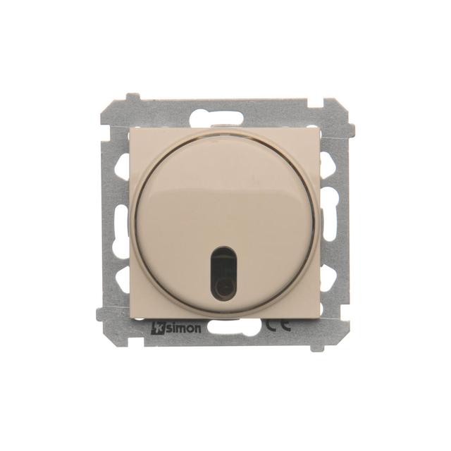 Simon 54 Ściemniacz naciskowy i zdalnie sterowany 20–500 W kremowy DS13T.01/41 KONTAKT
