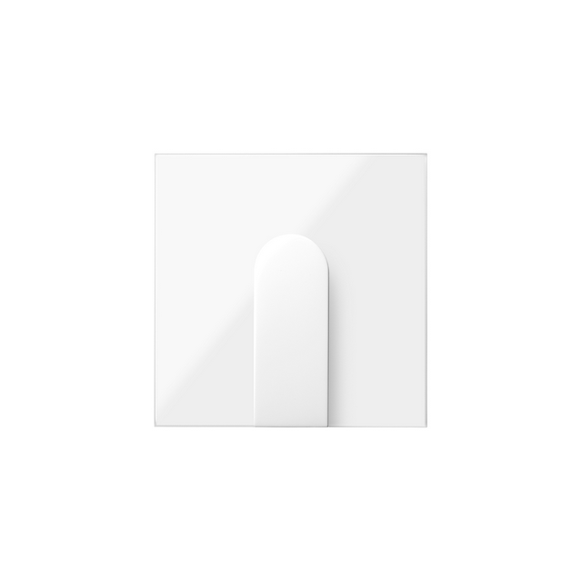 Simon 100 Pokrywa przyłącze kablowe biały