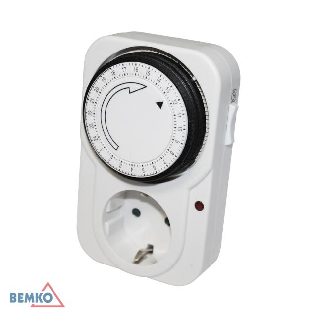 PROGRAMATOR MECHANICZNY 24H SCHUKO