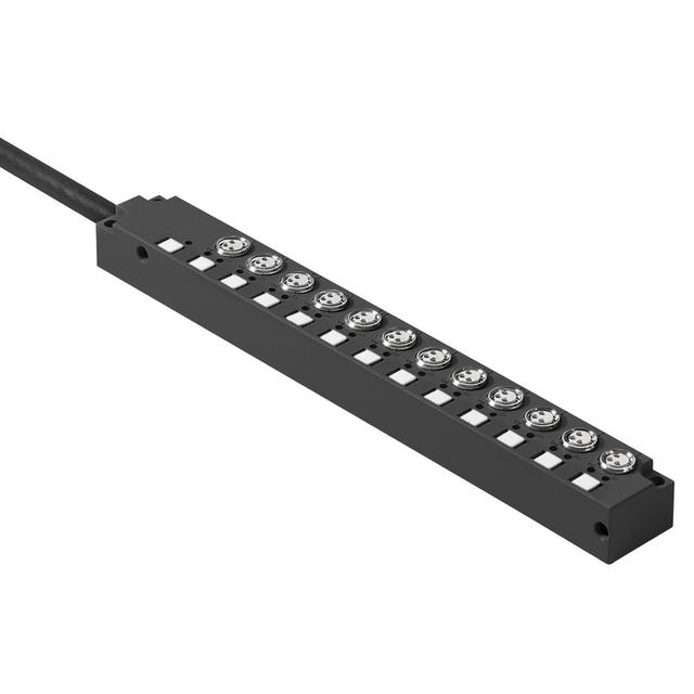 SAI-12-F 3P M8 L 10M Pasywny rozdzielacz czujnik / człon wykonawczy (z przewodem), nr katalogowy 182