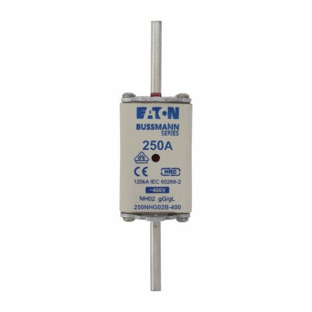 NH FUSE 250A 400V GG/GL SIZE 02 Wkładka NH02 250A 400V GL/GG podwójny wskaźnik 250NHG02B-400 EATON