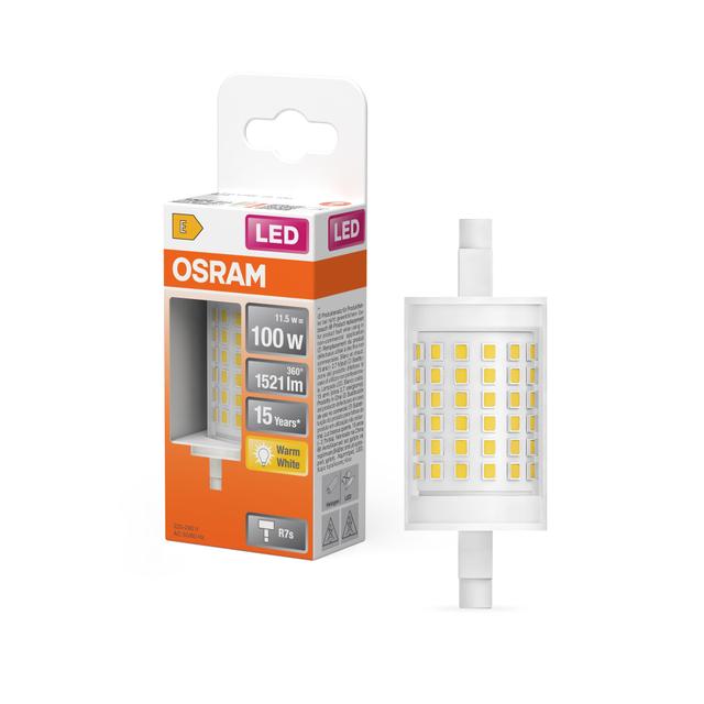 LED LINE 78mm 100 12W 827 230V R7S 6X1 LEDVANCE