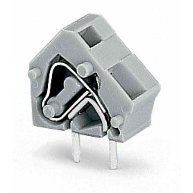 Złączka do płytek drukowanych szara raster 7,5/7,62mm 236‑501/332‑000 /100szt./ WAGO