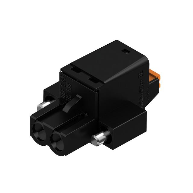 BLF 5.08HC/02/180F SN BK BX Wtyk PCB (złącze wiązki), 5.08 mm, Liczba biegunów: 2, PUSH IN, Złącze sprężynowe /90szt./ 1012640000 WEIDMÜLLER